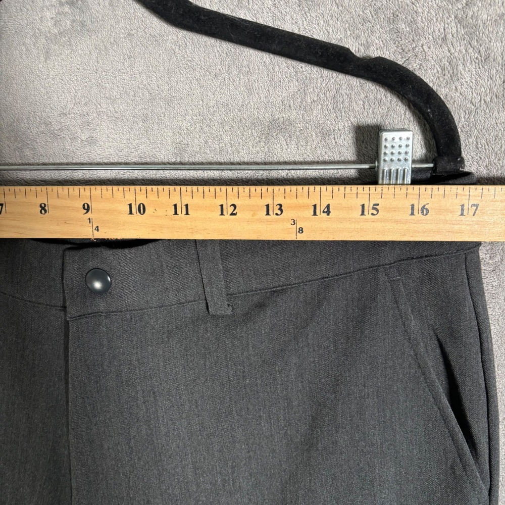 Quince Mens Ultra-Stretch 24/7 Smart Chino Dark Charcoal Gray Pant 34x32 GCGL01 - Picture 12 of 16